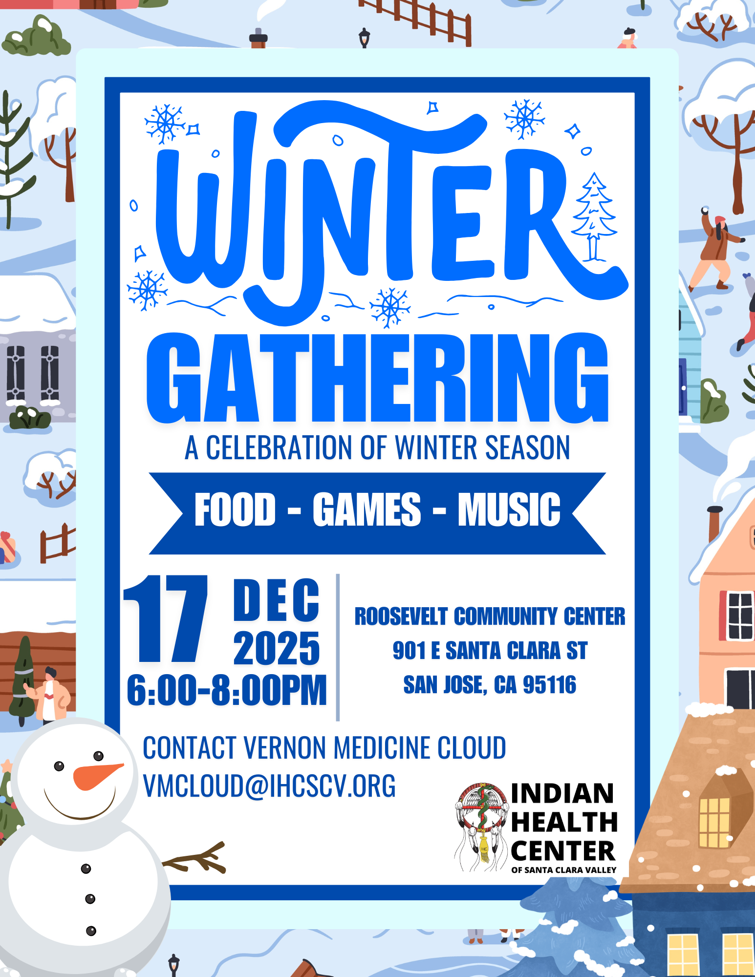Winter Gathering flyer
